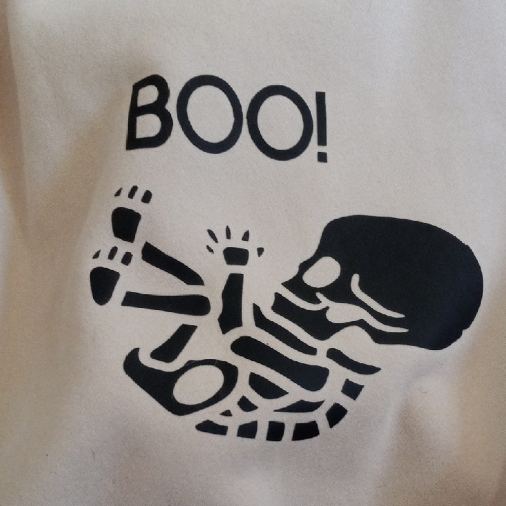 AVALEBETI Cream Sweateshirt Halloween pregnancies, Maternity.